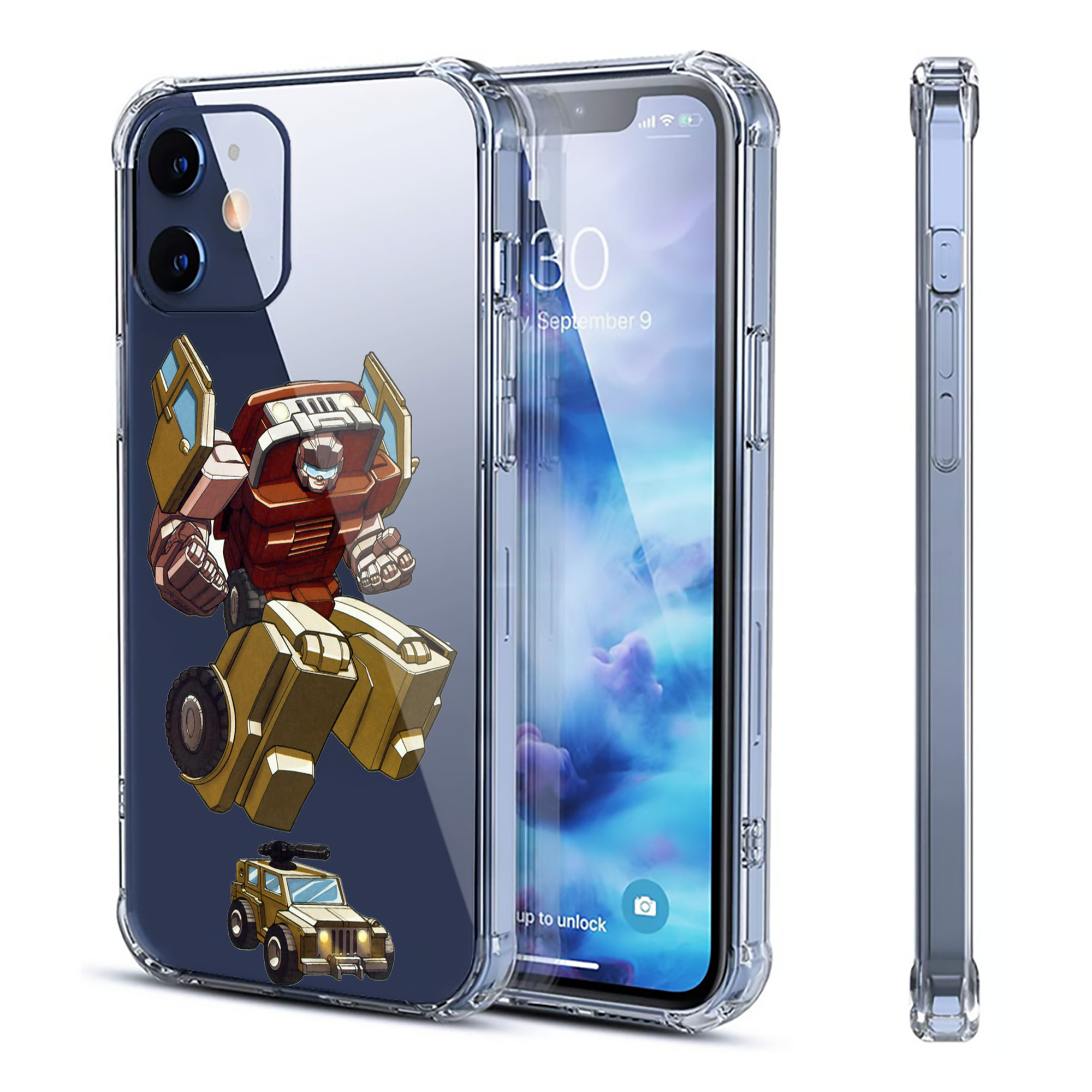 （画像用）  【iPhone 12シリーズ対応】透明スマホケース（クリアソフトケース）